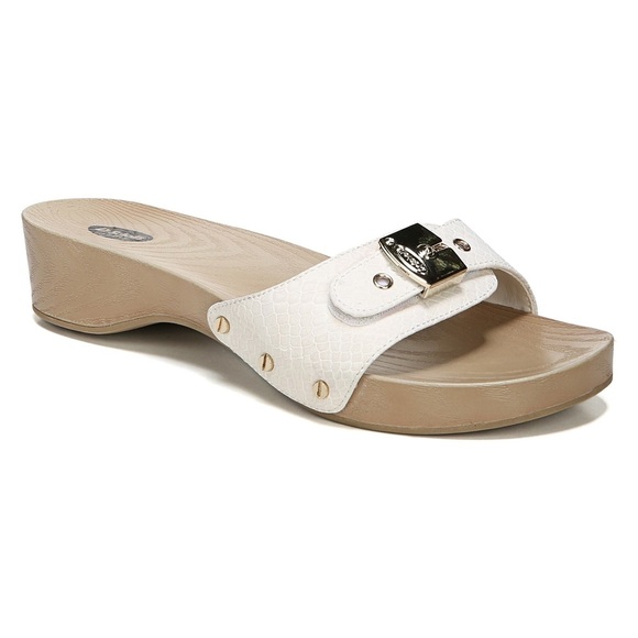 Dr Scholls Classic White Sandals Size 7m - Picture 7 of 7